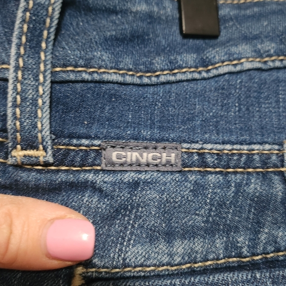 CINCH LYNDEN High Rise Medium Wash Flare Leg Trouser Jeans Size Waist 31 LONG - Picture 10 of 16